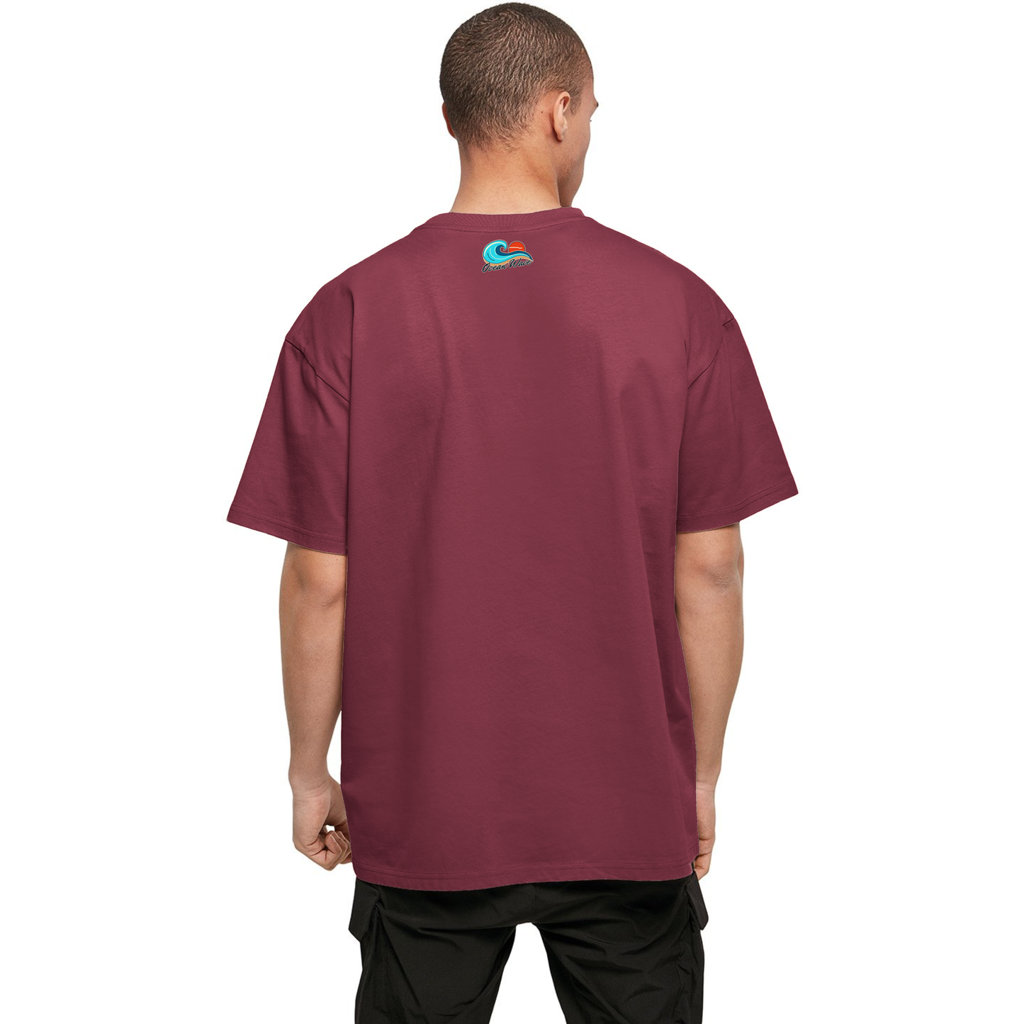 Ocean Wave Coordinates Tee - Newquay Bay