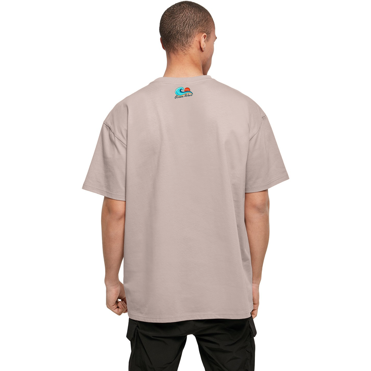Ocean Wave Coordinates Tee - Newquay Bay