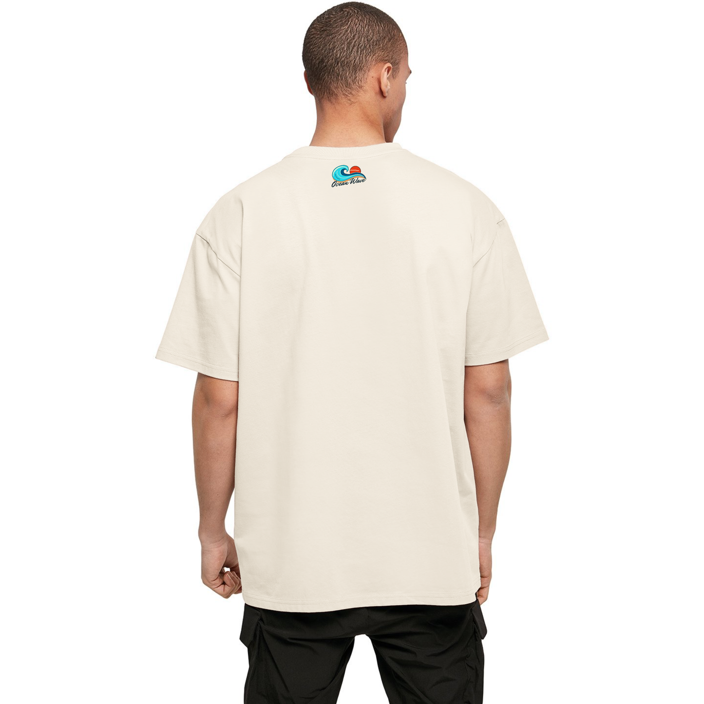 Ocean Wave Coordinates Tee - Newquay Bay