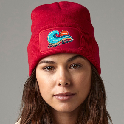 Ocean Wave Tide Beanie