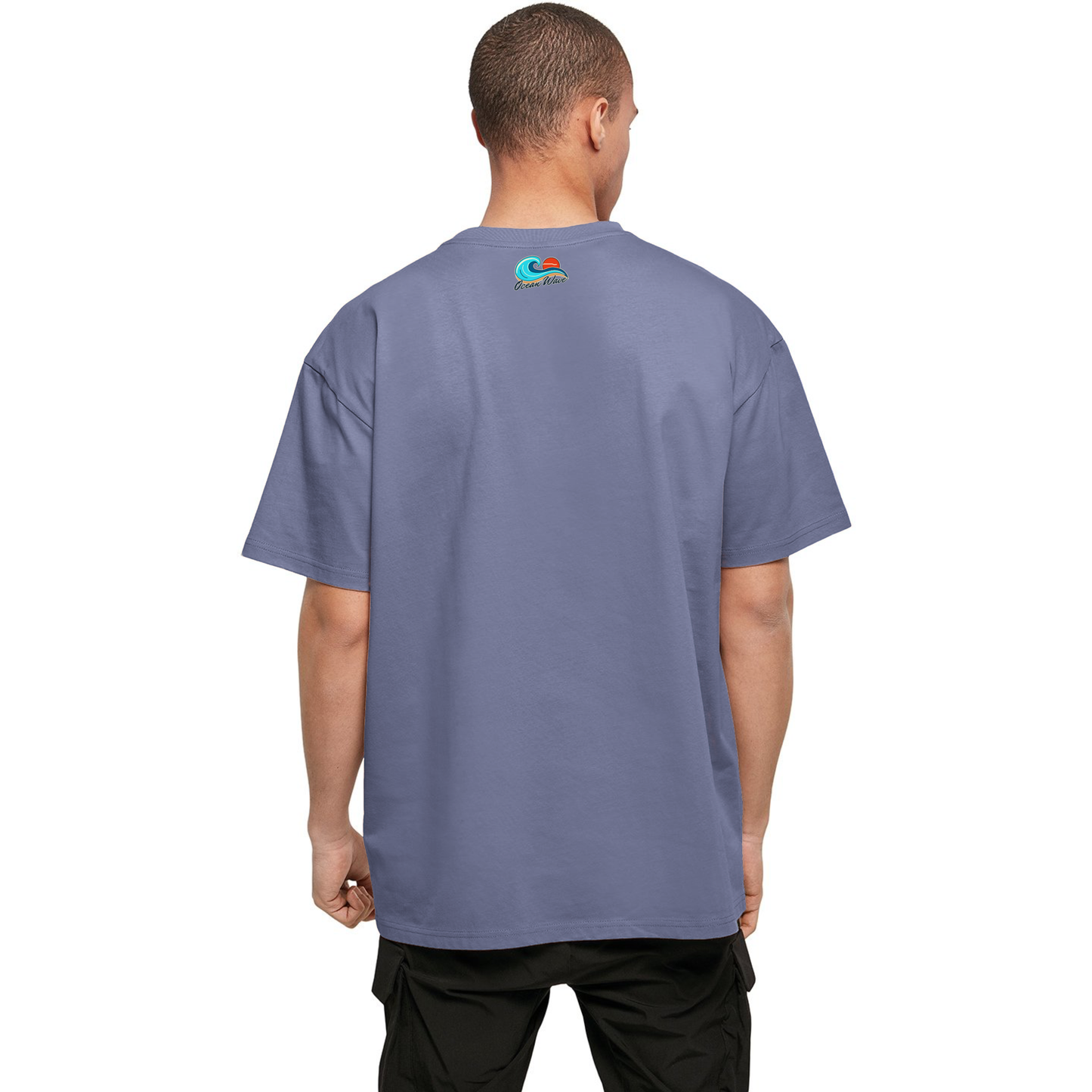Ocean Wave Coordinates Tee - Newquay Bay